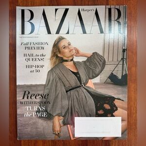 Harper’s Bazaar Magazine - Reese Witherspoon - August 2023